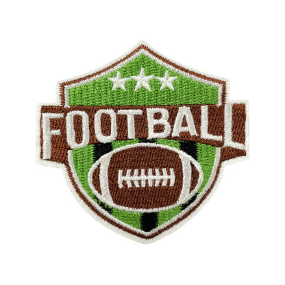 game day football patches