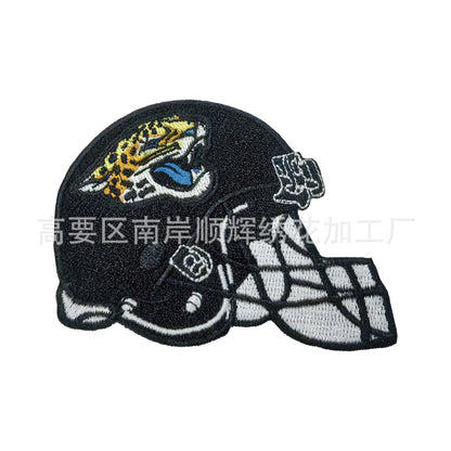 Football Embroidery Cloth Patch NFL team Helmet Patch - Clpatch