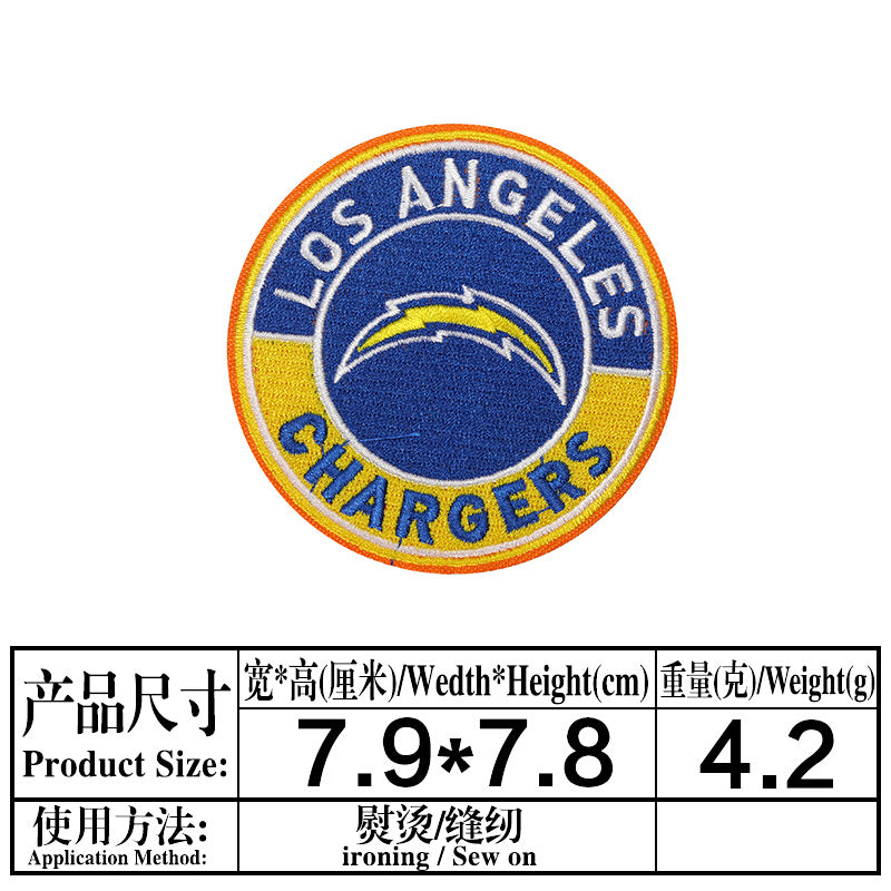 NFL 32 Team LOGO Patch
