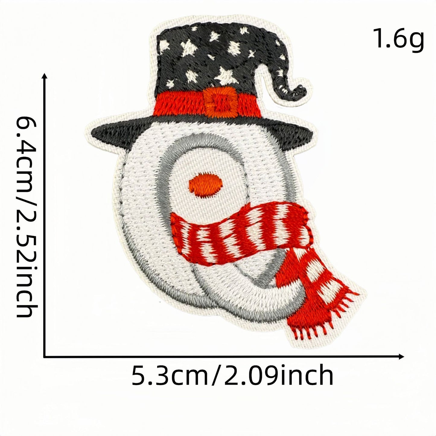 Christmas new 26 English letters patch