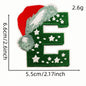 Christmas new 26 English letters patch