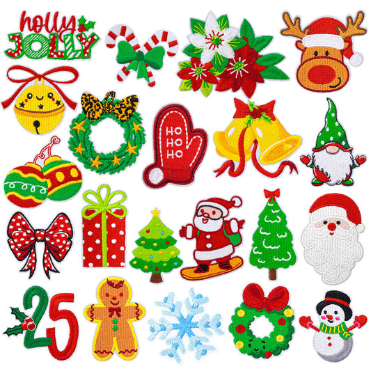 Christmas themed patch