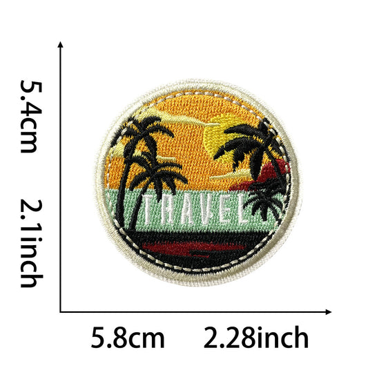 Travel Outdoor Camping Mountain Climbing Sports Embroidery Patch