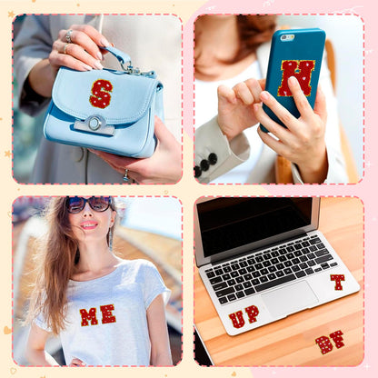 Alphabet letter Christmas patch A-Z