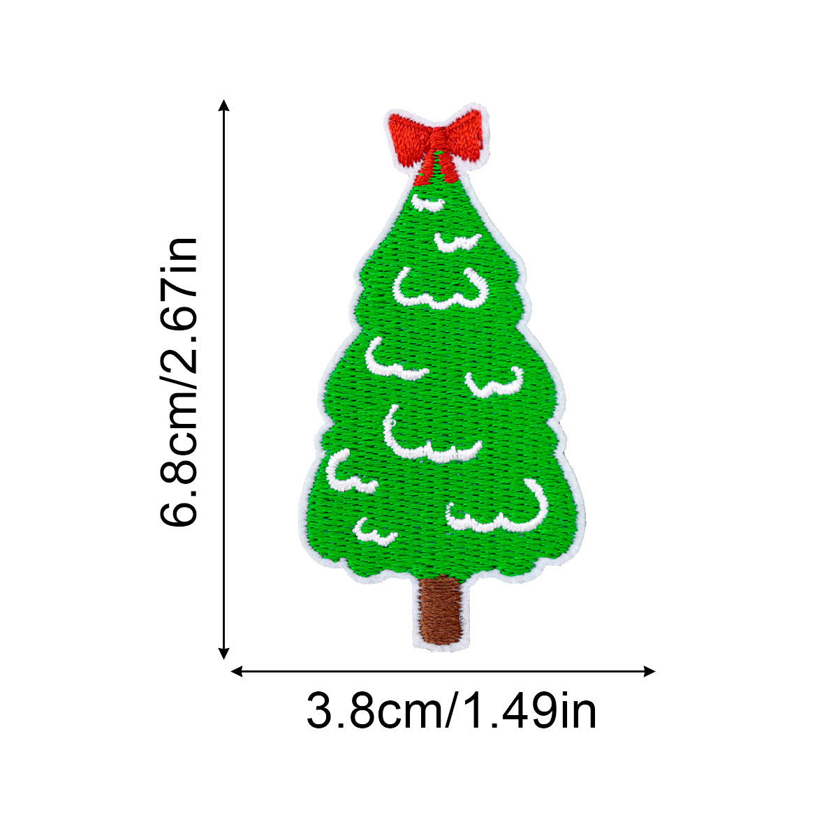 Christmas themed patch