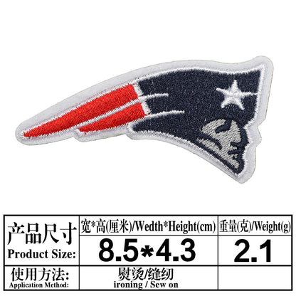 Embroidery New football Team Patches - Clpatch
