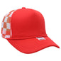 truck cap outdoor leisure visor American fashion breathable sun protection plaid baseball cap