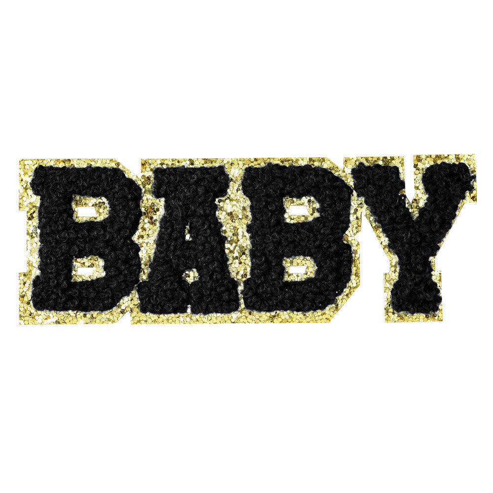 BABY chenille patch