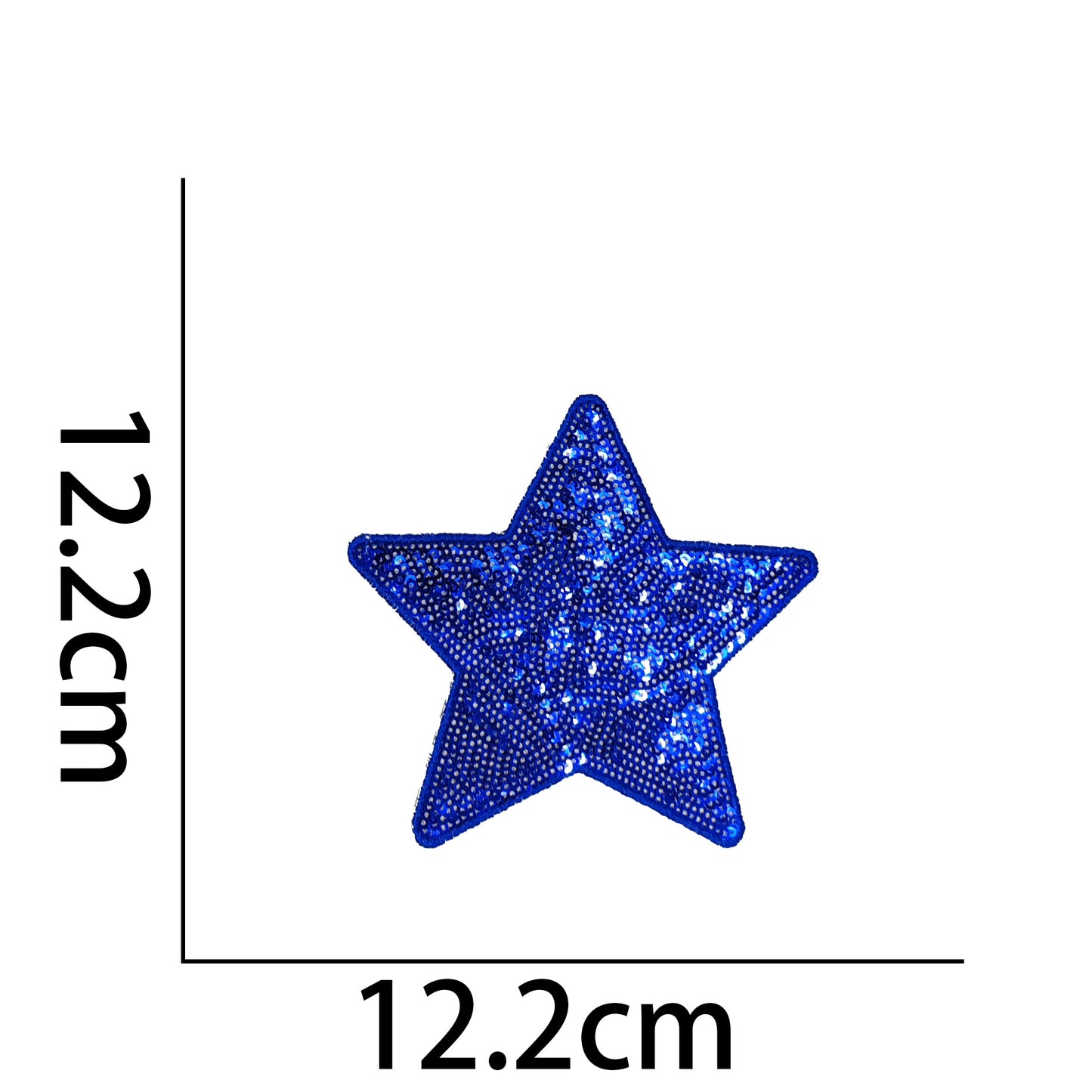 10-Color sequined star patch