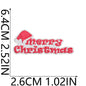 Christmas pink light strip embroidery patch