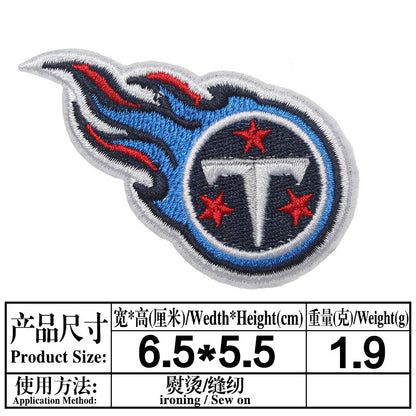Embroidery New football Team Patches - Clpatch