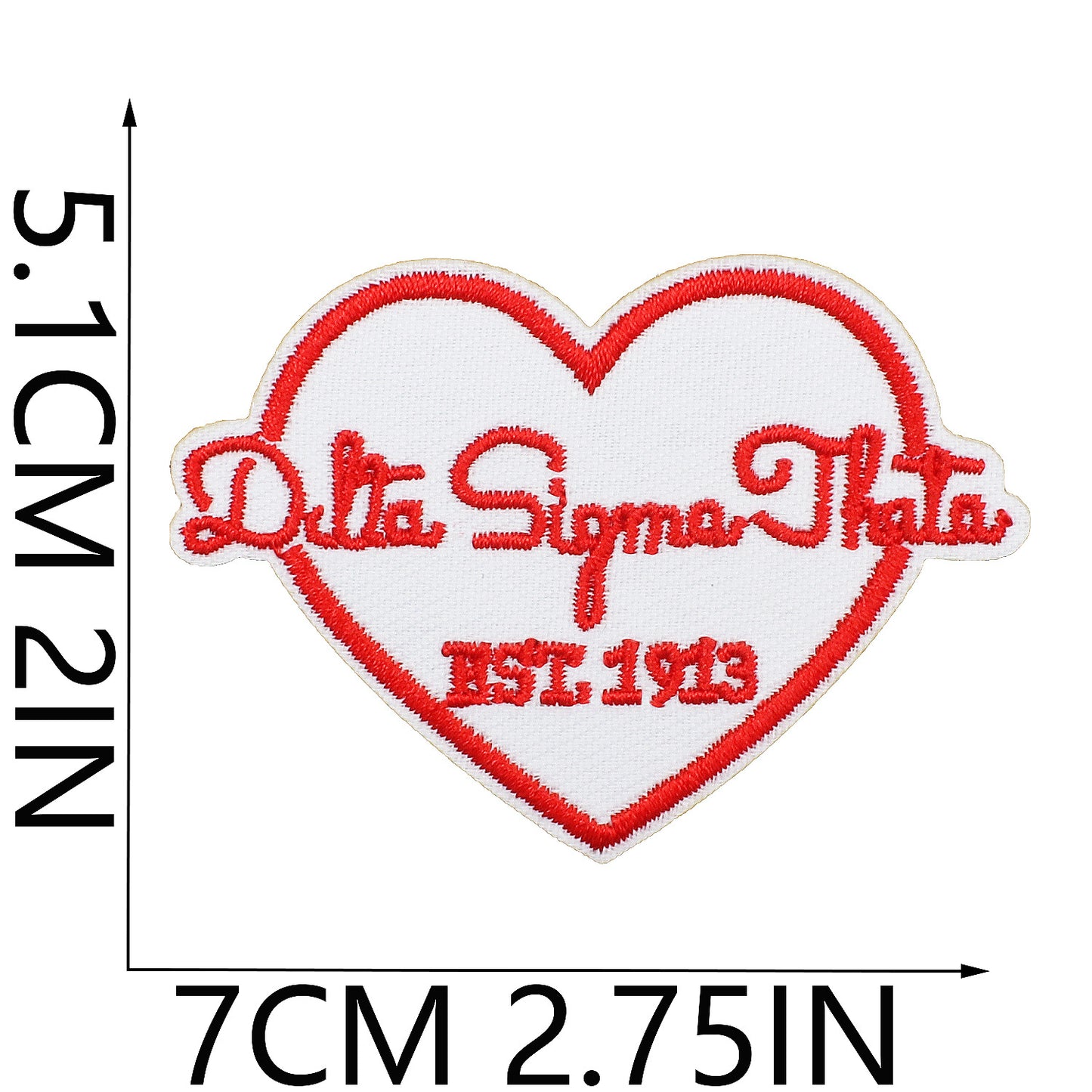 Personalized alphabet ironing bag patch