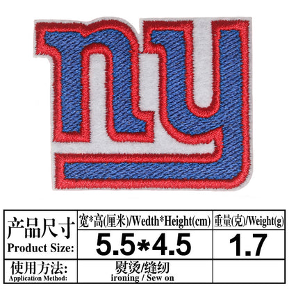 Embroidery New football Team Patches - Clpatch