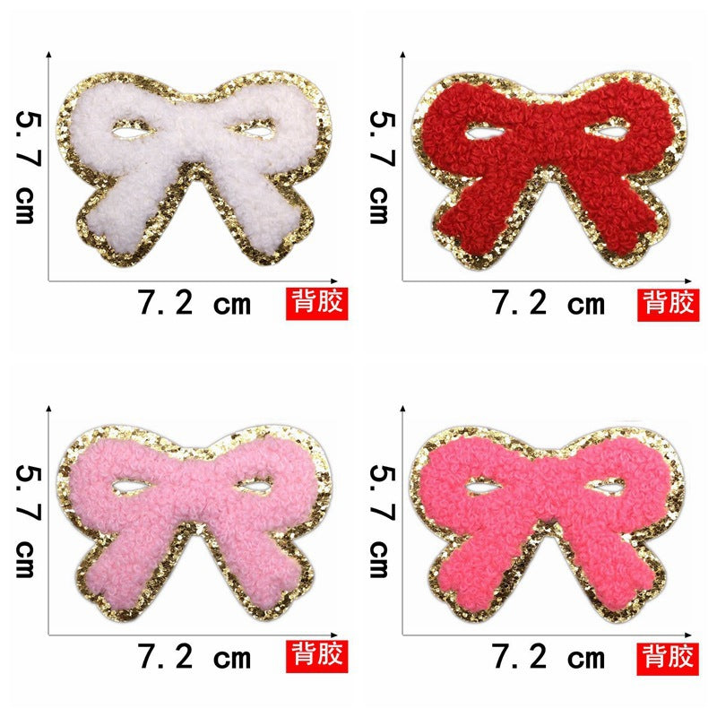 Colored Chenier Bow Patch