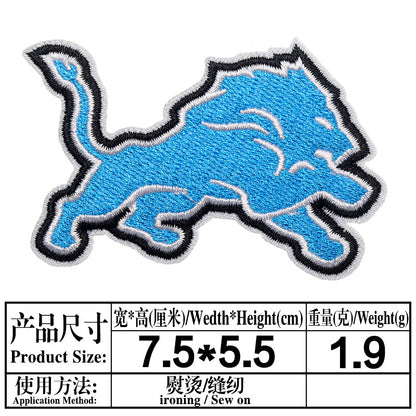 Embroidery New football Team Patches - Clpatch