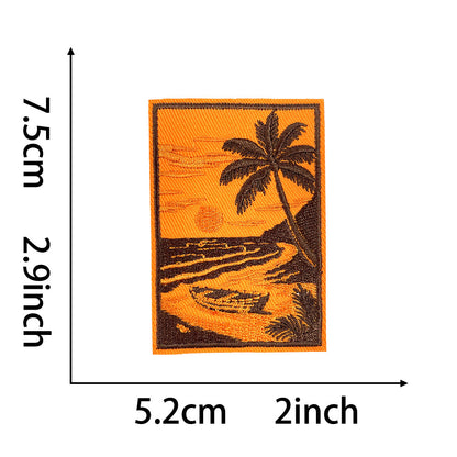 Vintage summer beach Vacation Patch