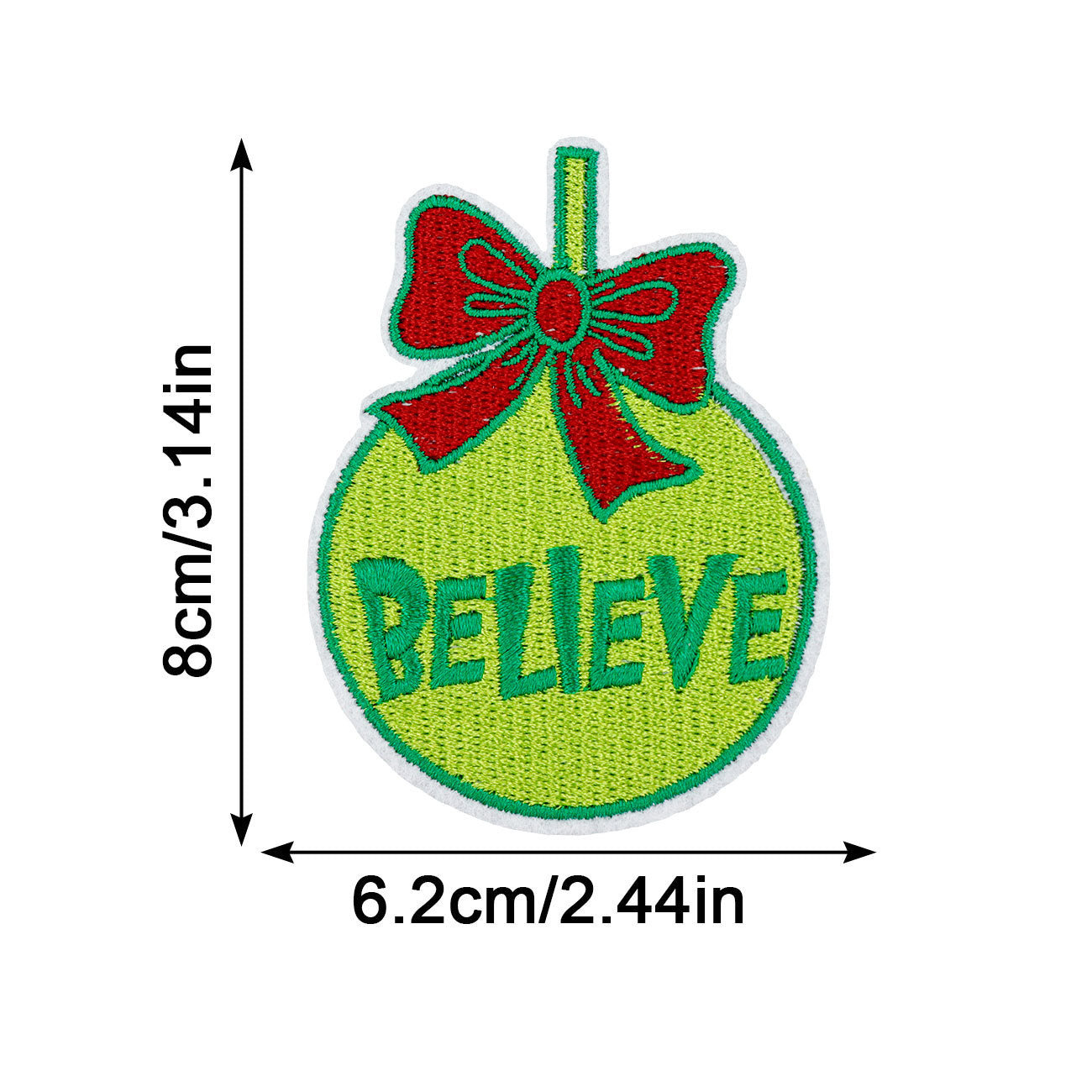Christmas embroidery Christmas HOHOHO MERRYCHRISAMAS
