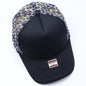 truck cap outdoor leisure visor American fashion breathable sun protection plaid baseball cap