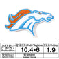football team embroidery iron on patches - Clpatch
