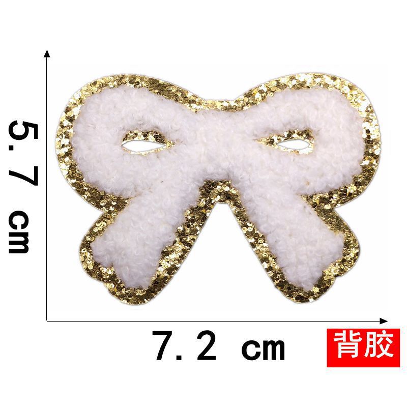 Colored Chenier Bow Patch