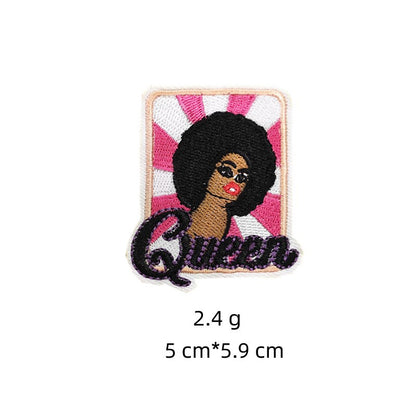 Black girl patch