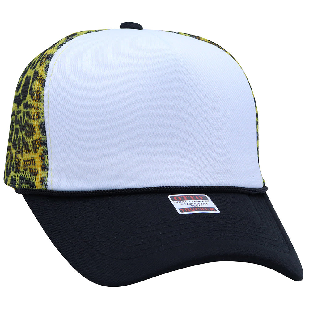 truck cap outdoor leisure visor American fashion breathable sun protection plaid baseball cap