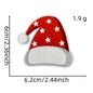 christmas santa snowman holiday patches