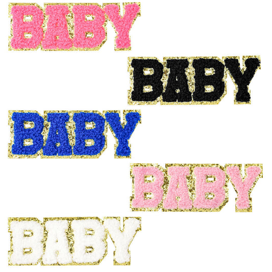 BABY chenille patch
