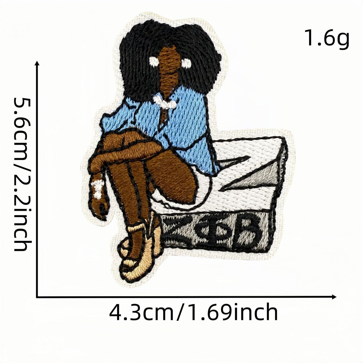 New Sisterhood Badge Embroidery Cloth Sticker Fashion Computer Embroidery Label Cartoon Character Patch Sticker Price Discount