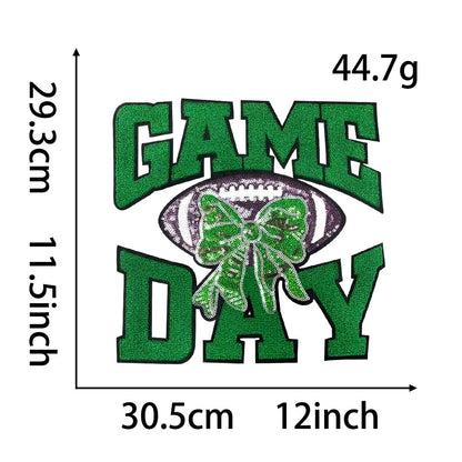 gameday football patches
