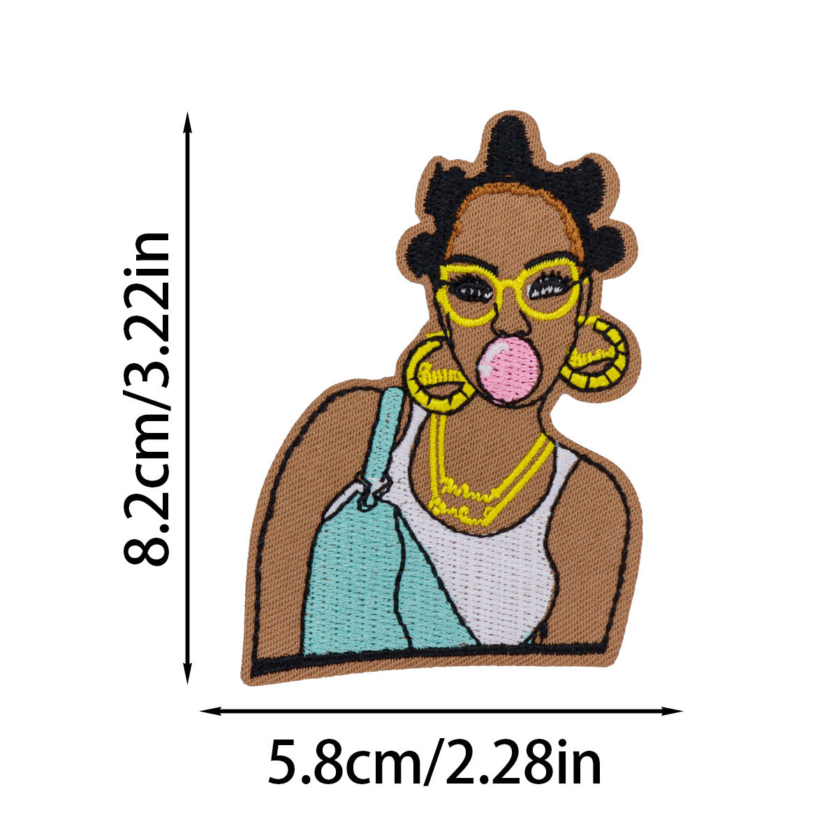 black girl patches
