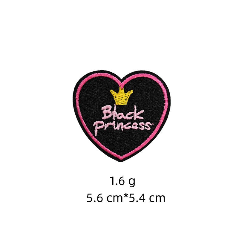 Black girl patch