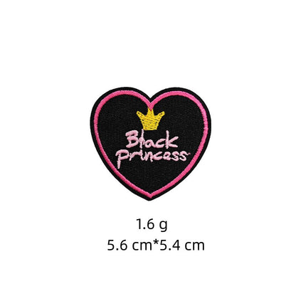 Black girl patch