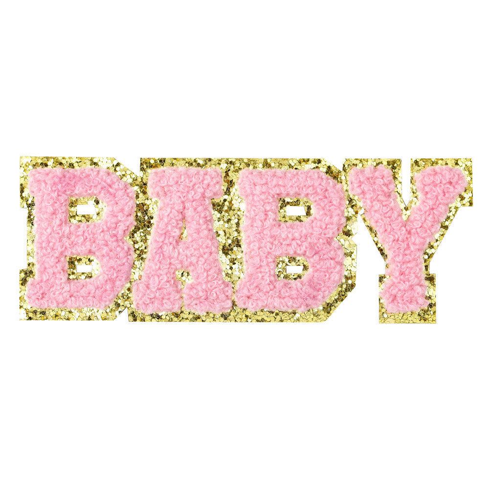 BABY chenille patch