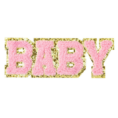 BABY chenille patch