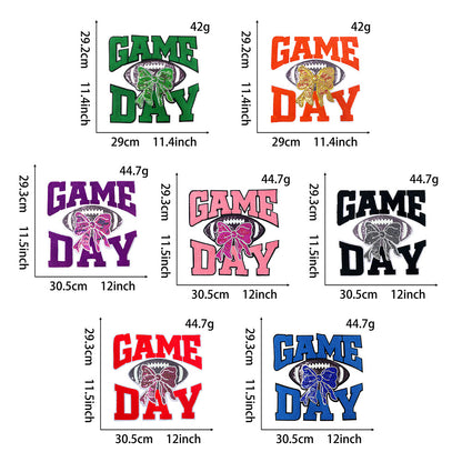 gameday football patches
