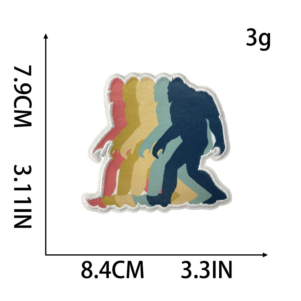 Bigfoot patch