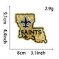 NFL team logo state shape NFL fan patches