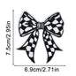 New plaid bow patch