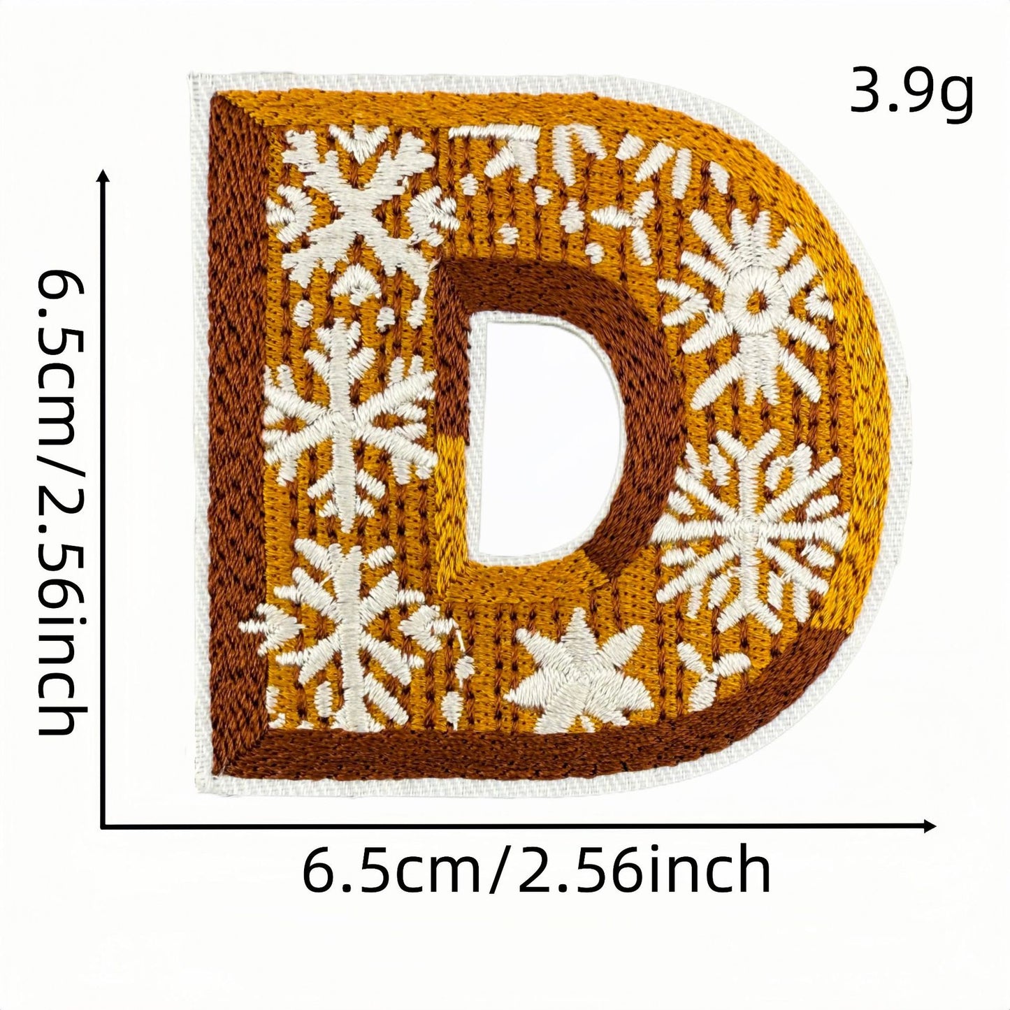 Christmas new 26 English letters patch