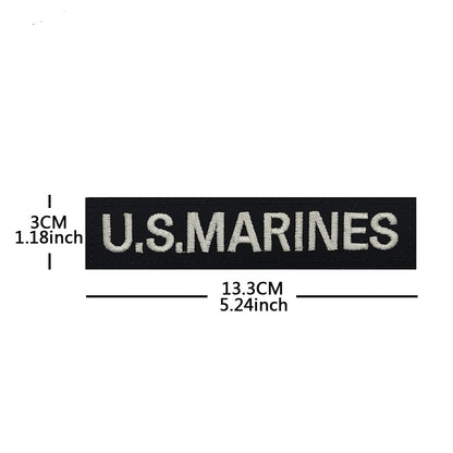 English strip U.S.ARMY embroidery Velcro, outdoor military fan backpack sticker patch embroidery morale stamp