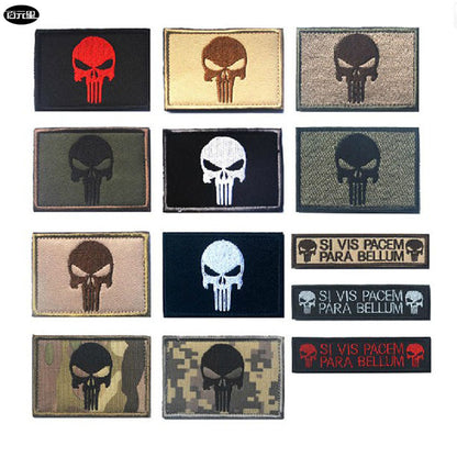 Military Fan Chest Stripe PUNISHER Punisher, Armband, Velcro Tactical patches