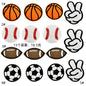 Sports Baseball Sports Basketball Patch