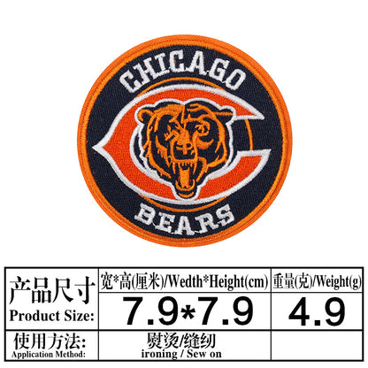 NFL 32 Team LOGO Patch