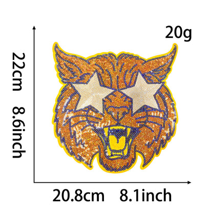 wildcats Sequin patches