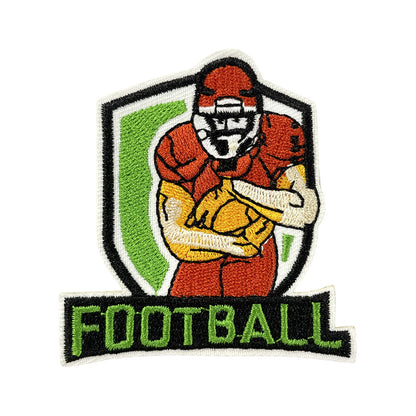 game day football patches