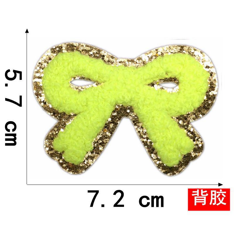 Colored Chenier Bow Patch