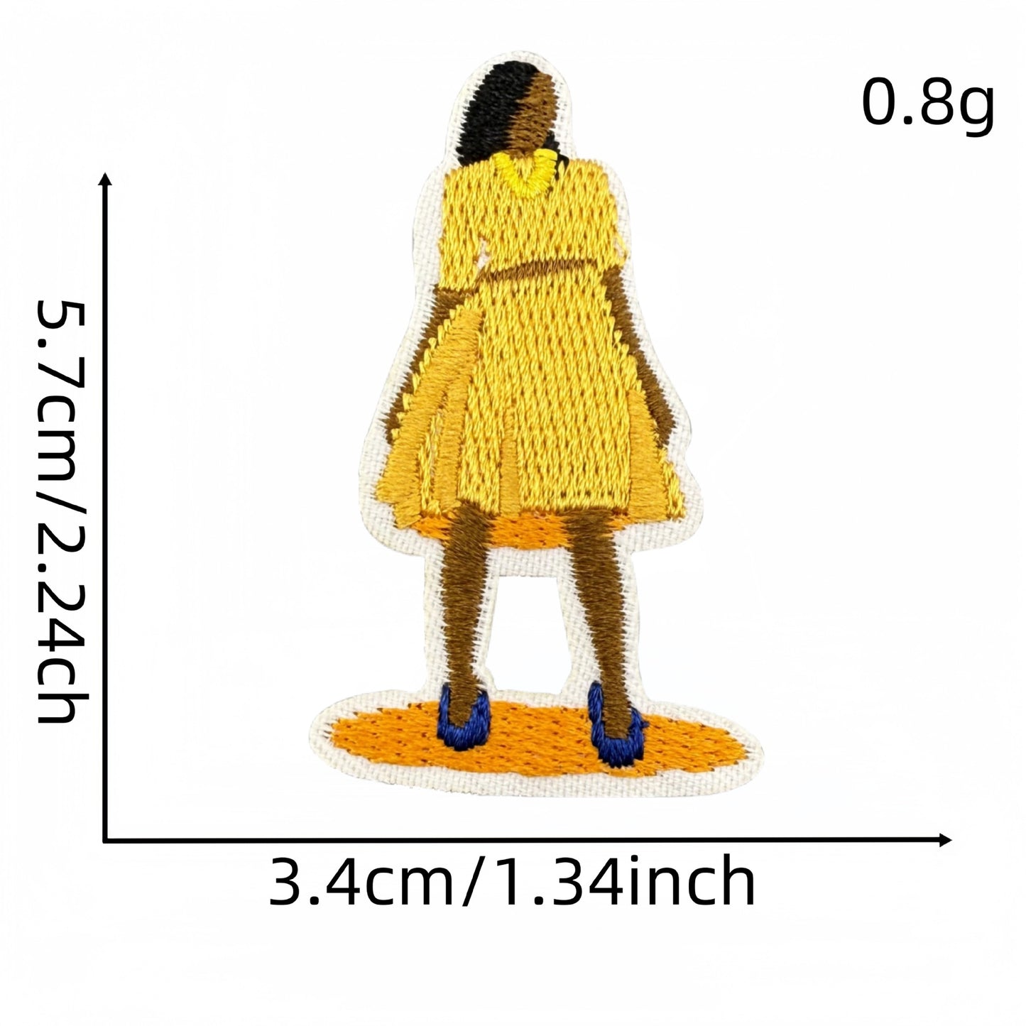 New black girl embroidery 1922 patches