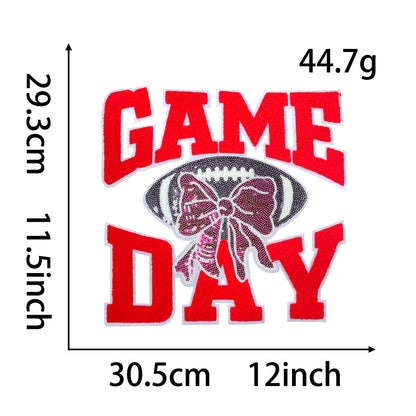 gameday football patches