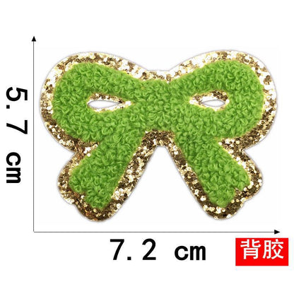 Colored Chenier Bow Patch